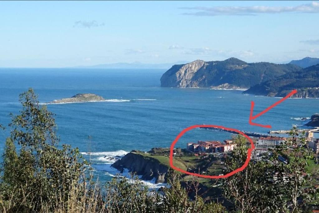 Coqueto Apartamento Junto Al Mar Bermeo Esterno foto